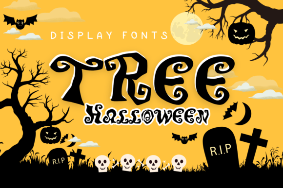 Unveiling Tree Halloween: The Perfect Typeface for Spooky Season Designs
