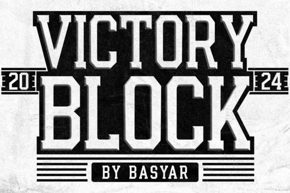 Victory Block: A Typeface That Commands Attention